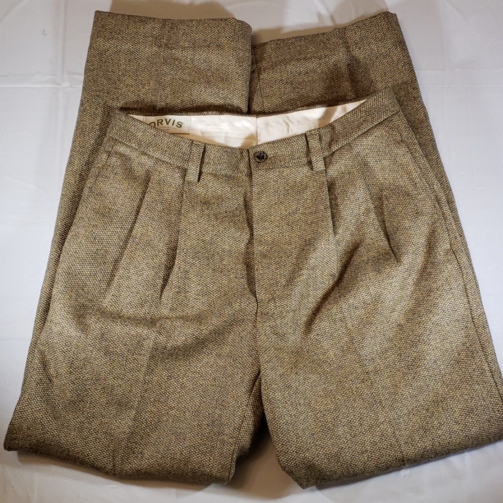 COPY - Orvis 100% wool Trousers 32 in waist